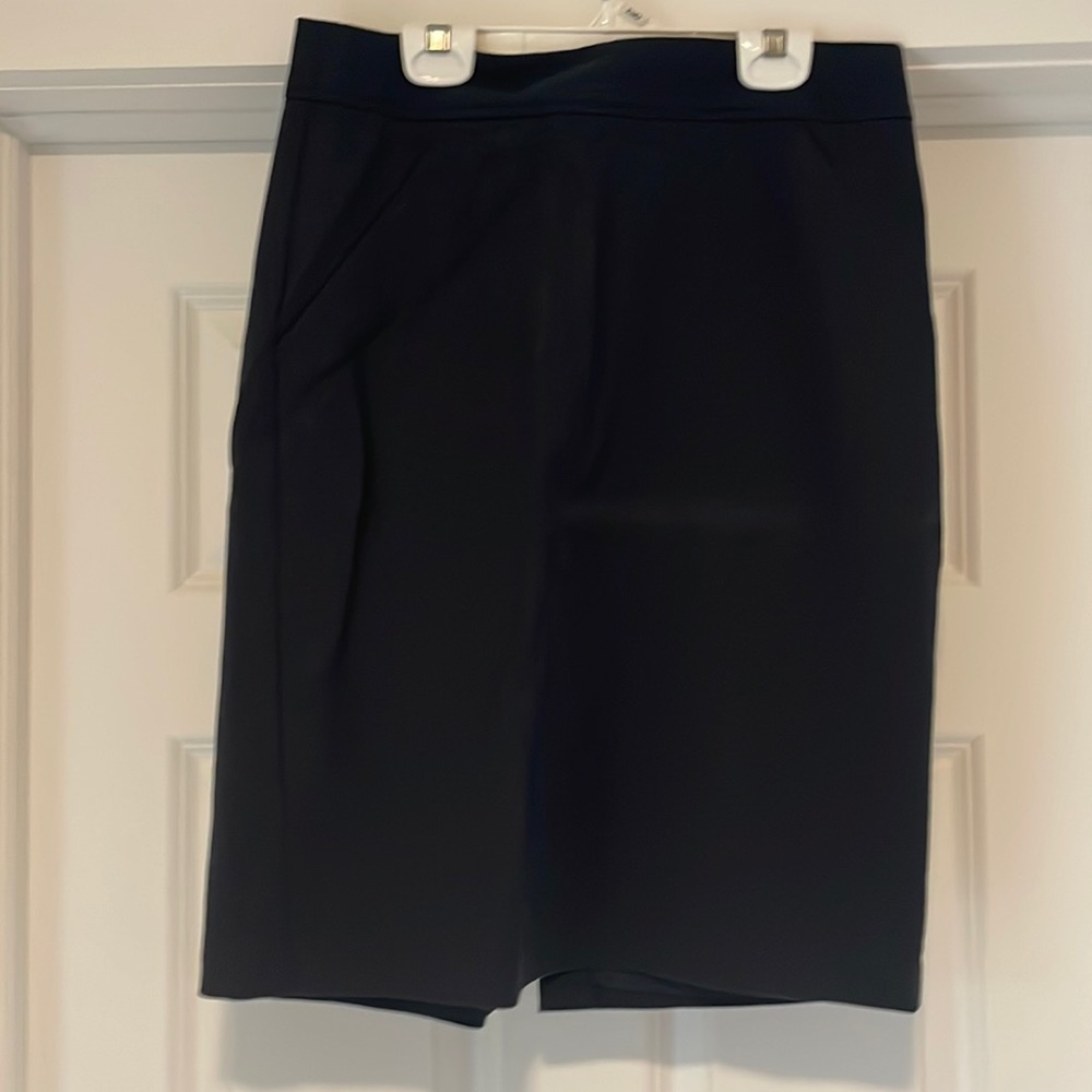 Navy Blue Pencil Skirt